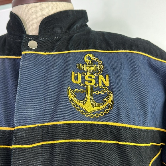 RARE Vintage Men’s US Navy Recon US Services Brigade Jacket Large - Picture 7 of 16